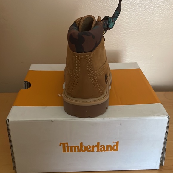 Timberland army/camouflage waterproof 6M/M/6 Toddler brand new/not worn - Picture 4 of 11